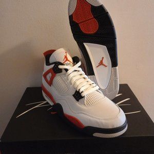 Jordan 4 Retro Red Cement MENS SIZE 12 DEADSTOCK AUTHENTIC